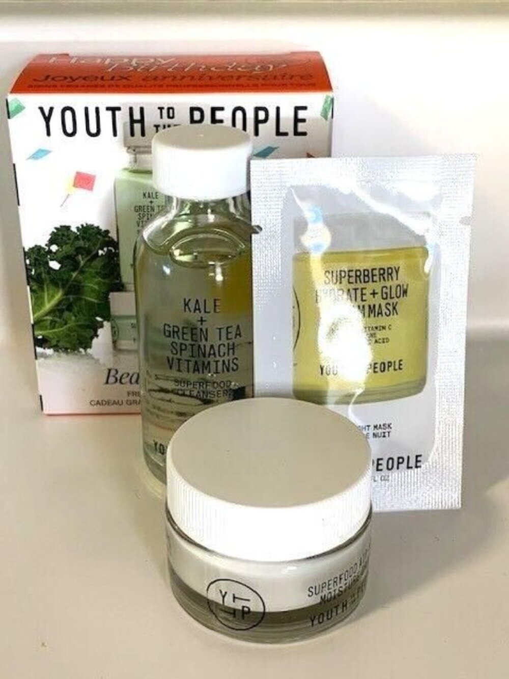 $42 Value | Sephora Beauty Insider Youth To The People 3PC Set – NIB